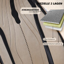 Sitzbez&uuml;ge (Pilot) passend f&uuml;r Fiat Fiorino in Beige Schwarz DLX2089