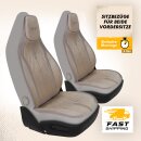 Sitzbez&uuml;ge (Pilot) passend f&uuml;r Peugeot Bipper in Beige DLX2090
