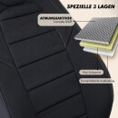 Sitzbez&uuml;ge (Pilot) passend f&uuml;r VW Phaeton in Schwarz UZY2121