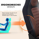 Sitzbez&uuml;ge (Pilot) passend f&uuml;r Volvo V50 in Braun Schwarz UZY2132