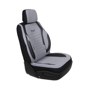 Sitzbezüge passend für Citroen Nemo in Grau Schwarz GKS2250