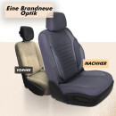 Sitzbez&uuml;ge passend f&uuml;r Mercedes Benz GLA-Klasse in Dunkelgrau GKS2248