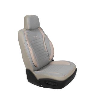 Sitzbezüge passend für Nissan Micra in Beige GKS2252