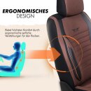 Sitzbez&uuml;ge passend f&uuml;r Nissan Note in Braun Schwarz GKS2253