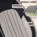 Sitzbez&uuml;ge passend f&uuml;r Chevrolet HHR in Beige Schwarz AKD3029