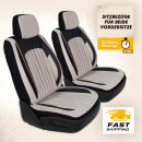 Sitzbez&uuml;ge passend f&uuml;r Opel Grandland X in Beige Schwarz AKD3029