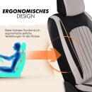 Sitzbez&uuml;ge passend f&uuml;r Seat Arona in Beige Schwarz AKD3029