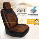 Sitzbez&uuml;ge passend f&uuml;r Mazda 6 in Braun Schwarz AKD3030