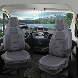 Sitzbezüge passend für Tonke Campers Wohnmobil Caravan in Beige UZY2128