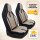 Sitzbezüge passend für Sun Living Wohnmobil (Beige-Schwarz) DLX2089