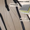 Sitzbez&uuml;ge passend f&uuml;r Vario Mobil Wohnmobil (Beige-Schwarz) DLX2089