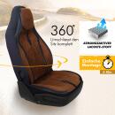 Sitzbez&uuml;ge passend f&uuml;r Cristall Wohnmobil (Braun-Schwarz) DLX2091