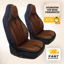 Sitzbez&uuml;ge passend f&uuml;r Cristall Wohnmobil (Braun-Schwarz) DLX2091