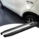 Trittbretter passend f&uuml;r Hyundai Tucson ab 05/2015-2020 (Model: DOLU, Farbe: Schwarz) mit ABE