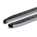 Trittbretter passend f&uuml;r Land Rover Rover Vogue ab 03/2002-12/2012 (Model: DOLU, Farbe: SIlber)