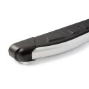 Trittbretter passend f&uuml;r Land Rover Rover Vogue ab 03/2002-12/2012 (Model: DOLU, Farbe: SIlber)