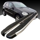 Trittbretter passend f&uuml;r Mercedes GL-Klasse ab 09/2006-06/2012 (Model: DOLU, Farbe: SIlber)