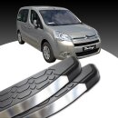 Trittbretter passend f&uuml;r Citroen Berlingo ab 04/2008-12/2018 (Model: LAVA, Farbe: Silber) ABE