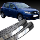 Trittbretter passend f&uuml;r Dacia Stepway ab 10/2012 (Model: LAVA, Farbe: Silber) mit ABE