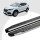 Trittbretter passend für Hyundai Santa Fe ab 09/2012-2018 (Model: LAVA, Farbe: Silber) mit ABE