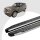 Trittbretter passend für Land Range Rover Vogue 03/2002-12/2012 (Model: LAVA, Farbe: Silber)