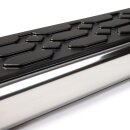 Trittbretter passend f&uuml;r Mercedes ML W166 ab 06/2011-02/2015 (Model: LAVA, Farbe: Silber) ABE