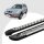 Trittbretter passend für Hyundai Santa Fe ab 11/2000-03/2006 (Model: LINE, Farbe: Silber) ABE