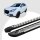 Trittbretter passend für Hyundai iX35 ab 08/2009-07/2015 (Model: LINE, Farbe: Silber) mit ABE