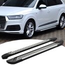 Trittbretter passend f&uuml;r Land Rover Evoque 06/2011-12/2018 (Model: LINE, Farbe: Silber) ABE