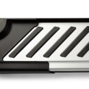 Trittbretter passend f&uuml;r Mercedes GL-Klasse ab 09/2006-06/2012 (Model: LINE, Farbe: Silber)