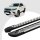 Trittbretter passend für Toyota Hilux Revo ab 05/2015 (Model: LINE, Farbe: Silber) mit ABE