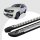 Trittbretter passend für VW Amarok ab 09/2010 (Model: LINE, Farbe: Silber) mit ABE