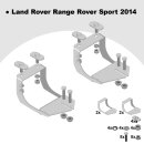 Trittbretter passend f&uuml;r Land Range Rover Sport ab 11/2014 (Model: SOMA, Farbe: Schwarz) mit ABE