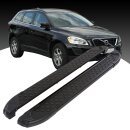 Trittbretter passend f&uuml;r Volvo XC60 ab 05/2008-12/2017 (Model: SOMA, Farbe: Schwarz) mit ABE