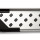 Trittbretter passend für Dacia Stepway ab 10/2012 (Model: SOMA, Farbe: Silber) mit ABE