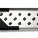 Trittbretter passend f&uuml;r Hyundai Tucson ab 05/2015-2020 (Model: SOMA, Farbe: Silber) mit ABE