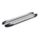Trittbretter passend f&uuml;r Mercedes GL-Klasse ab 09/2006-06/2012 (Model: SOMA, Farbe: Silber)