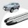Trittbretter passend für Nissan Patrol ab 01/2005-12/2012 (Model: SOMA, Farbe: Silber) mit ABE
