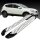 Trittbretter passend für Nissan Qashqai ab 12/2006-12/2013 (Model: SOMA, Farbe: Silber) mit ABE