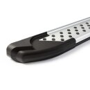 Trittbretter passend f&uuml;r Subaru Outback ab 10/2014 (Model: SOMA, Farbe: Silber)