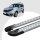 Trittbretter passend für Fiat Doblo ab 11/2009 (Model: VISO, Farbe: Silber) mit ABE