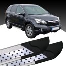 Trittbretter passend f&uuml;r Honda CR-V ab 06/2006-12/2012 (Model: VISO, Farbe: Silber) mit ABE