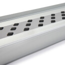 Trittbretter passend f&uuml;r Mitsubishi Outlander ab 01/2010 (Model: VISO, Farbe: Silber) mit ABE