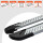 Trittbretter passend für Mitsubishi Outlander ab 01/2010 (Model: VISO, Farbe: Silber) mit ABE