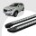 Trittbretter passend für Kia Sportage ab 09/2009-12/2015 (Model: VISO, Farbe: Schwarz) mit ABE