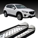 Trittbretter passend f&uuml;r Mazda CX-5 ab 11/2011-03/2017 (Model: VISO, Farbe: Schwarz) mit ABE