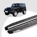 Trittbretter passend für Jeep Wrangler ab 2007-2017...