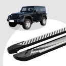 Trittbretter passend für Jeep Wrangler ab 2007-2017...