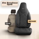 Sitzbez&uuml;ge (Pilot) passend f&uuml;r Peugeot Expert (Schwarz-Grau) 1.1