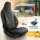 Sitzbezüge passend für Summermobil Wohnmobil (Schwarz-Grau) Pilot 1.1